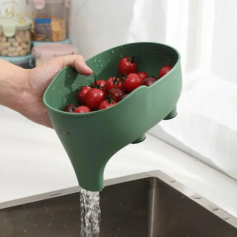 Vegetable Drain Basket – Kitchen Strainer – view 2