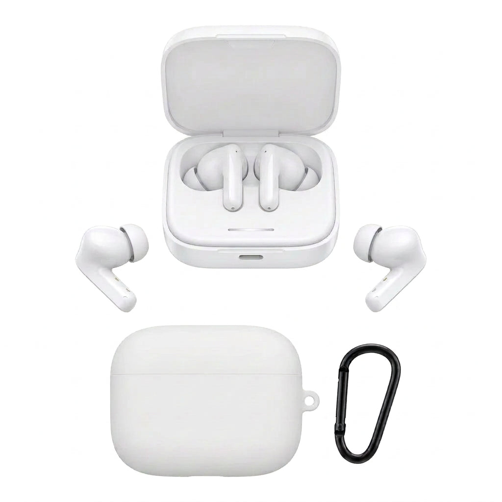 Xiaomi Redmi Buds 5 TWS ANC Earbuds – 40H Playtime - White add White case