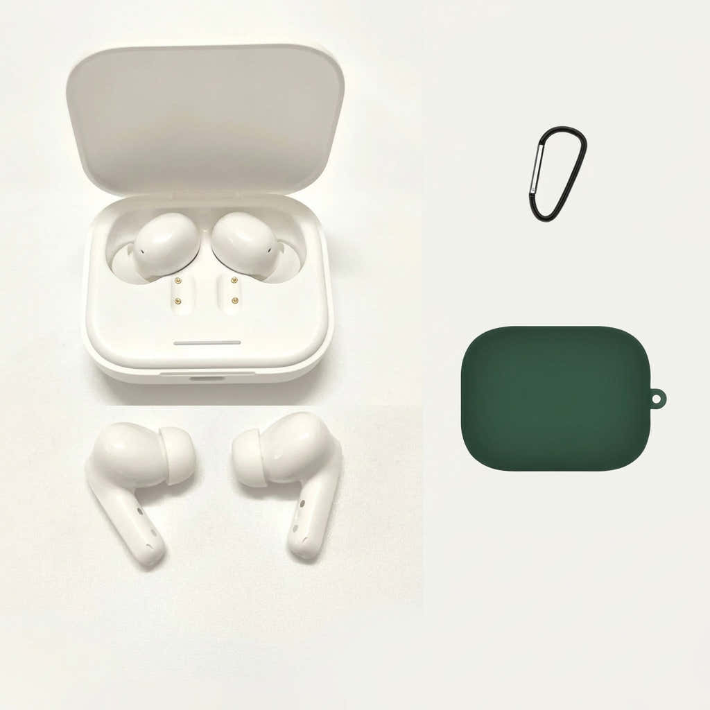 Xiaomi Redmi Buds 5 TWS ANC Earbuds – 40H Playtime - White add army green