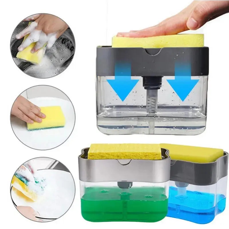 Soap Dispenser & Sponge Holder 2-in-1 – view 2