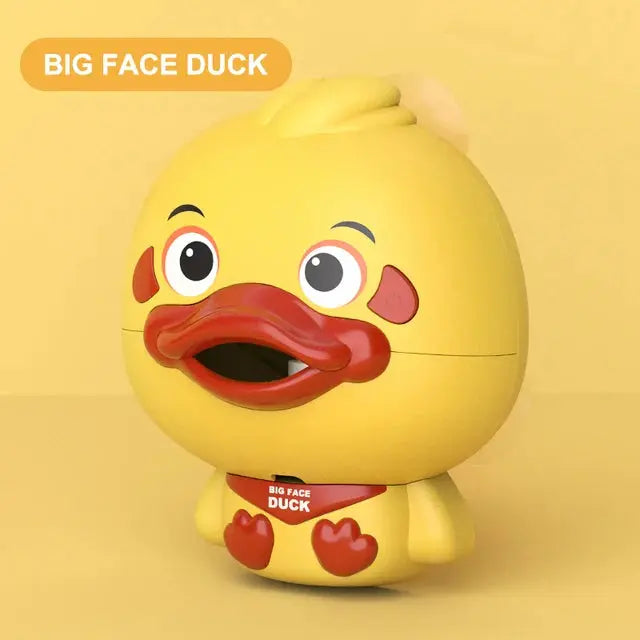Baby Bath Toys Electronic Bubble Duck Water Game Bubble Maker Pool Swimming Bathtub Soap Machine Bathroom Toys for Children Kids