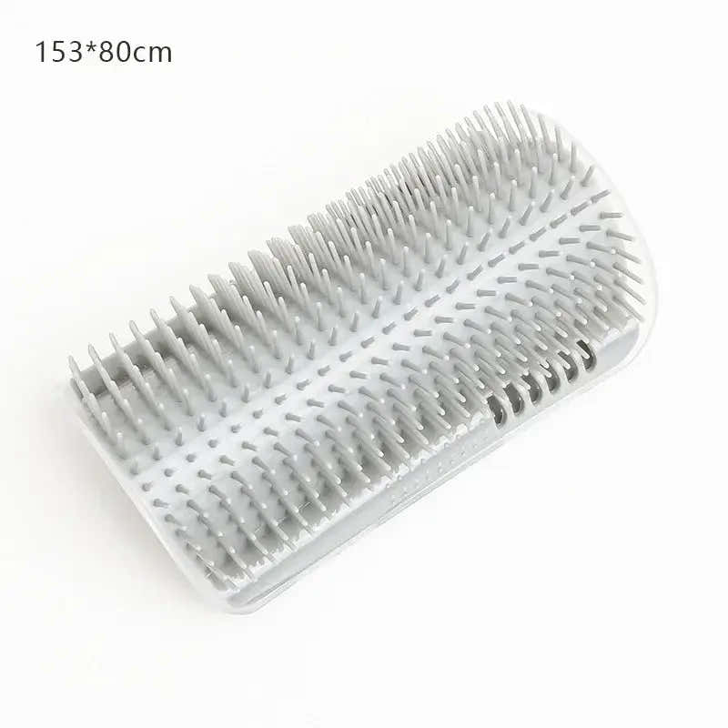 Cat Self The Face Tickling Scratcher Cleaning Hair Product Groomer With Catnip Wall Corner Massage Comb, Soft Brush Rubs