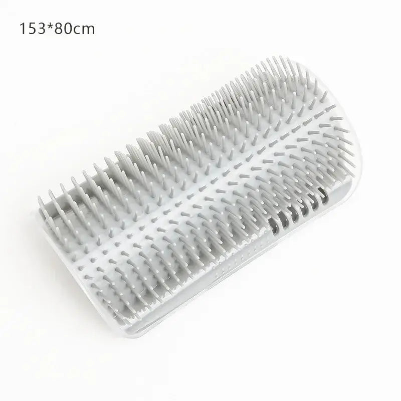Cat Self The Face Tickling Scratcher Cleaning Hair Product Groomer With Catnip Wall Corner Massage Comb, Soft Brush Rubs