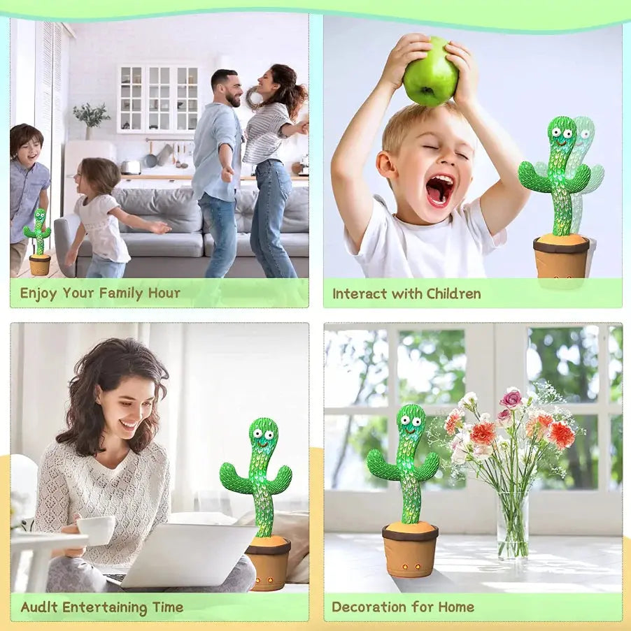 Dancing Cactus Toy – Sings, Talks & Records – view 2