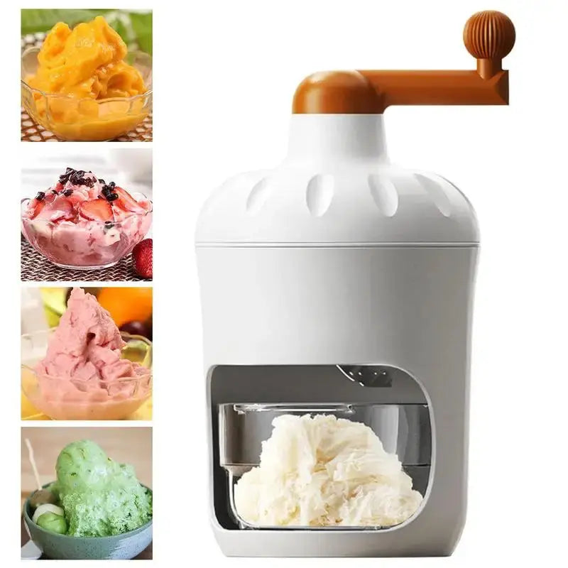Manual Ice Shaver – Shaved Ice & Snow Cone Maker