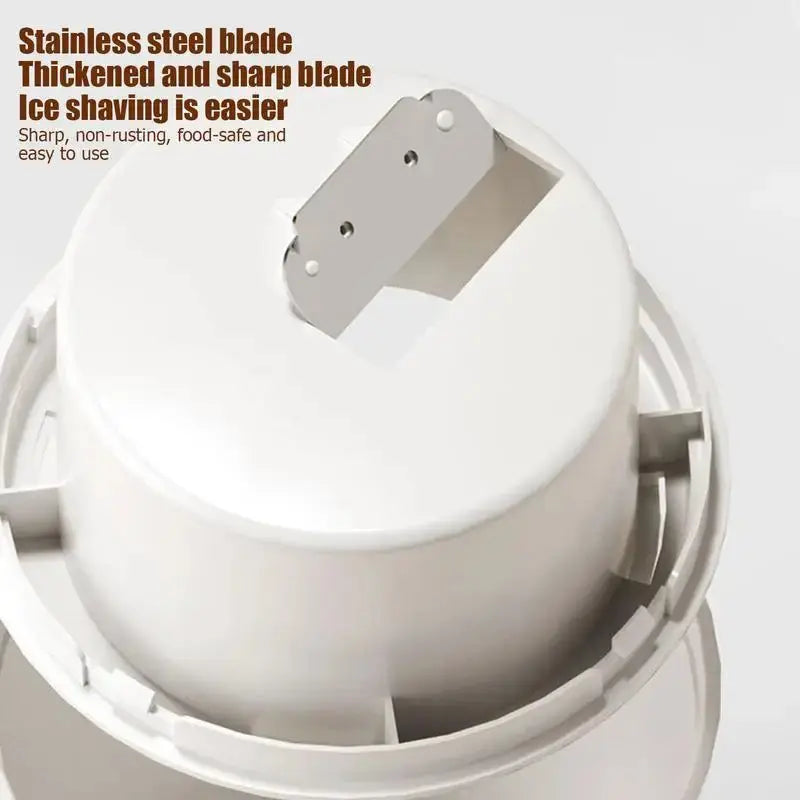 Manual Ice Shaver – Shaved Ice & Snow Cone Maker – view 4