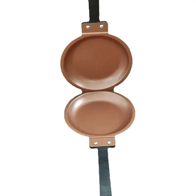 Double Sided Frying Pan Nonstick Toxin Free Stir Fry Pot Ceramic Coating Pancake Cake Fried Egg Pan Kitchen Cookware