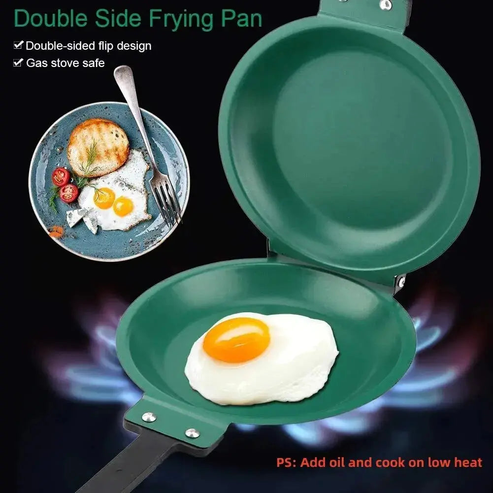 Double-Sided Nonstick Flip Pan for Pancakes