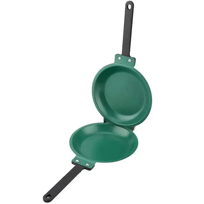 Double Sided Frying Pan Nonstick Toxin Free Stir Fry Pot Ceramic Coating Pancake Cake Fried Egg Pan Kitchen Cookware