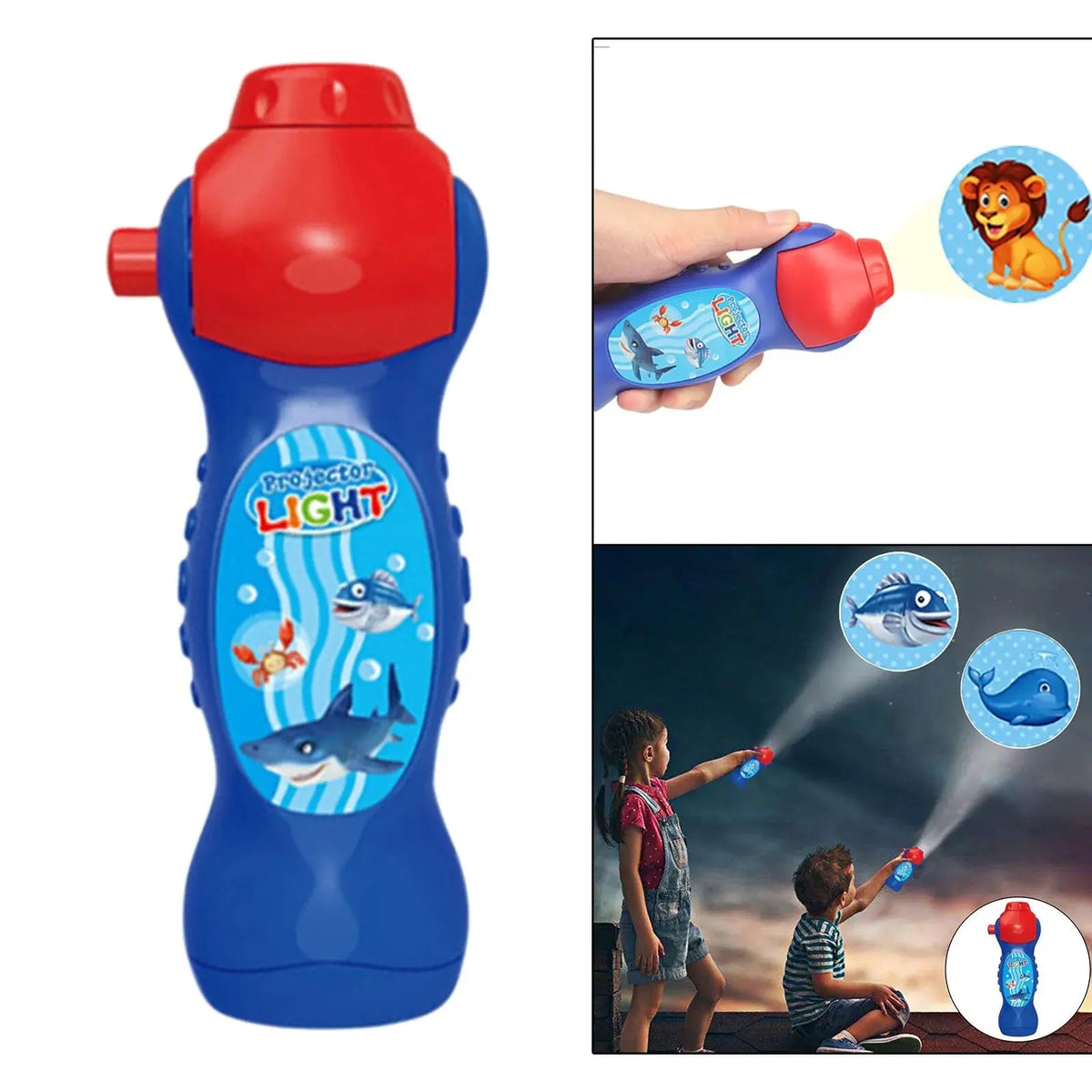 Animal Projector Torch Toy – Bedtime Learning