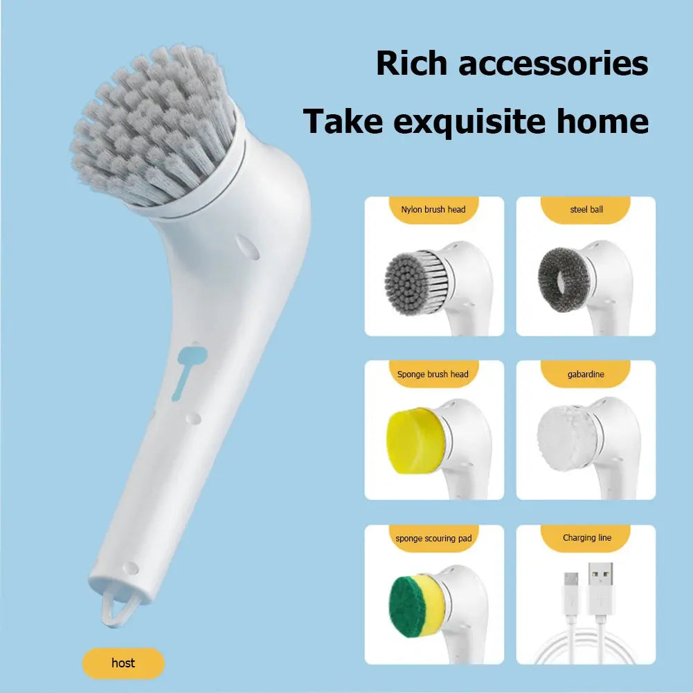 Cordless Electric Spin Brush – 5 Heads – view 3