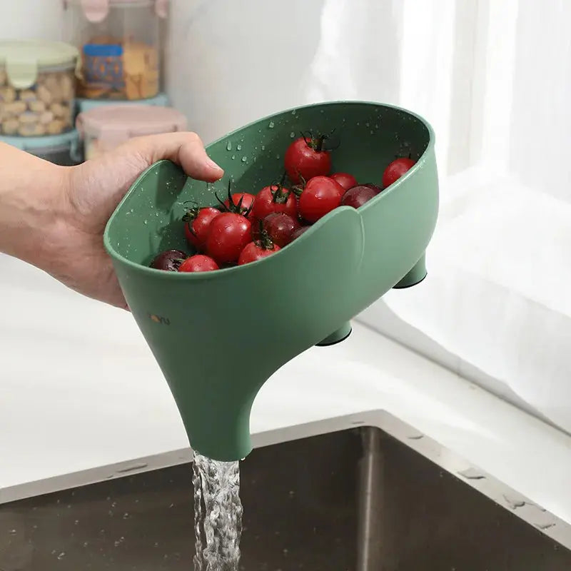 Elephant Drain Basket – Fruit & Veg Colander – view 3
