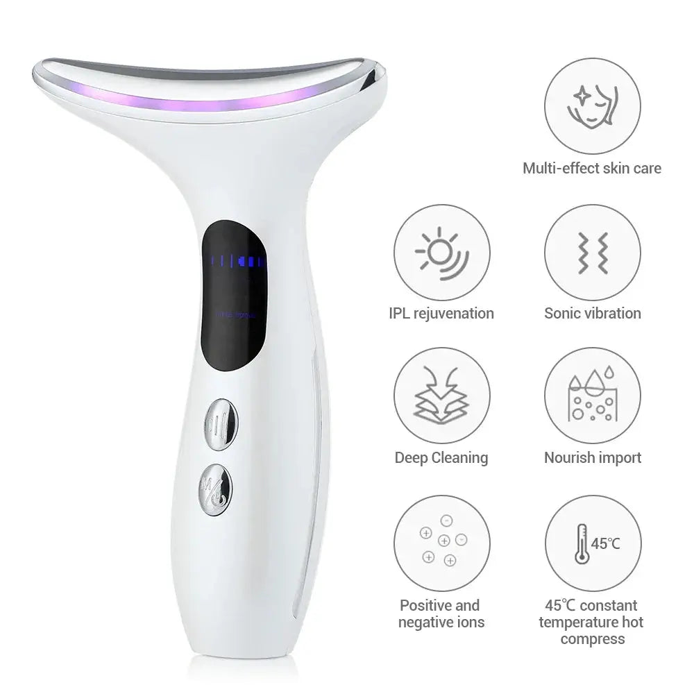 EMS Neck Lifting & Firming Device with LED – view 3