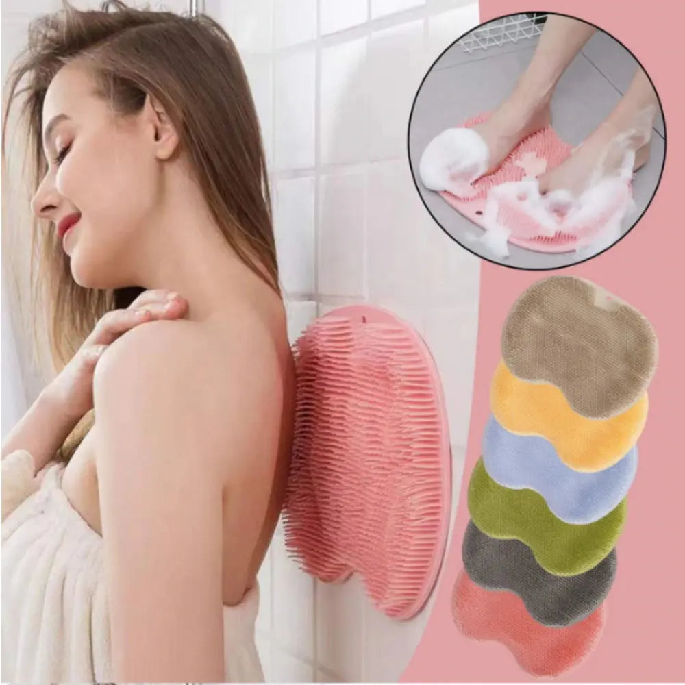 Shower Foot & Back Scrubber – Wall Mounted