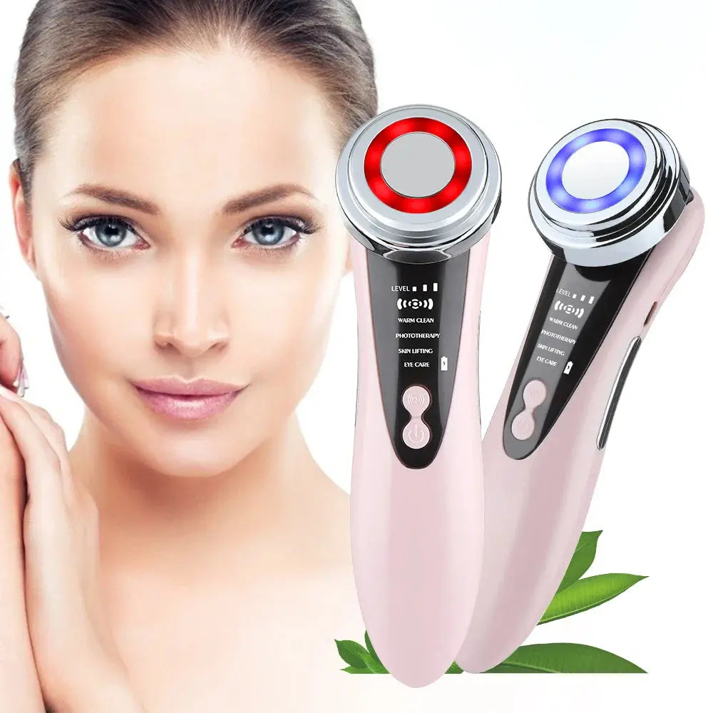 5-in-1 RF & LED Facial Toning Device