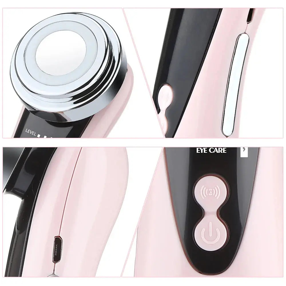 Facial Massager RF Face Lift Device LED Radio Frequency Skin Rejuvenation Wrinkle Removal Face Lifting Neck Slimmer