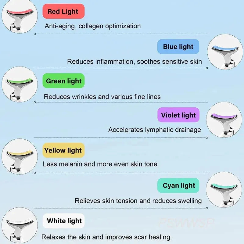 Facial & Neck Massager Beauty Device