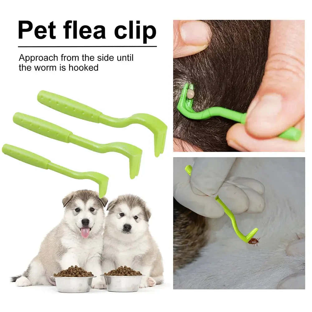 Tick Remover Tool & Flea Comb for Dogs & Cats – view 2