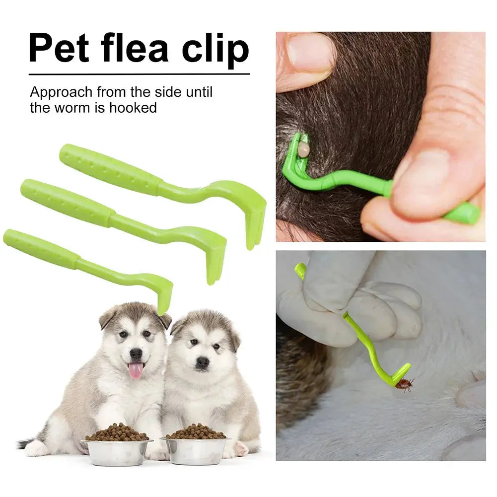 Tick Remover Tool & Flea Comb for Dogs & Cats – view 2