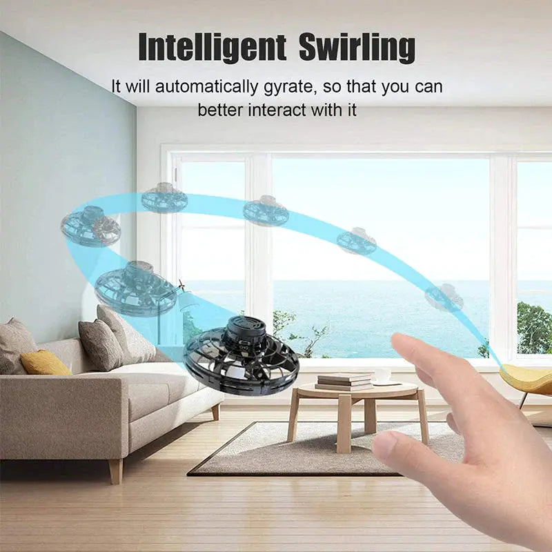 Flying Spinner Ball – LED UFO Drone Toy