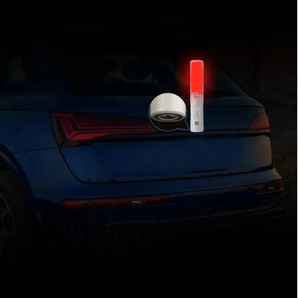 Foldable LED Flashlight with Warning Light - high match(3500mah)