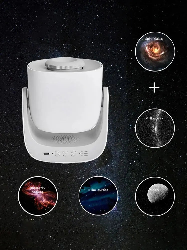 Galaxy Star Projector Night Light – view 2