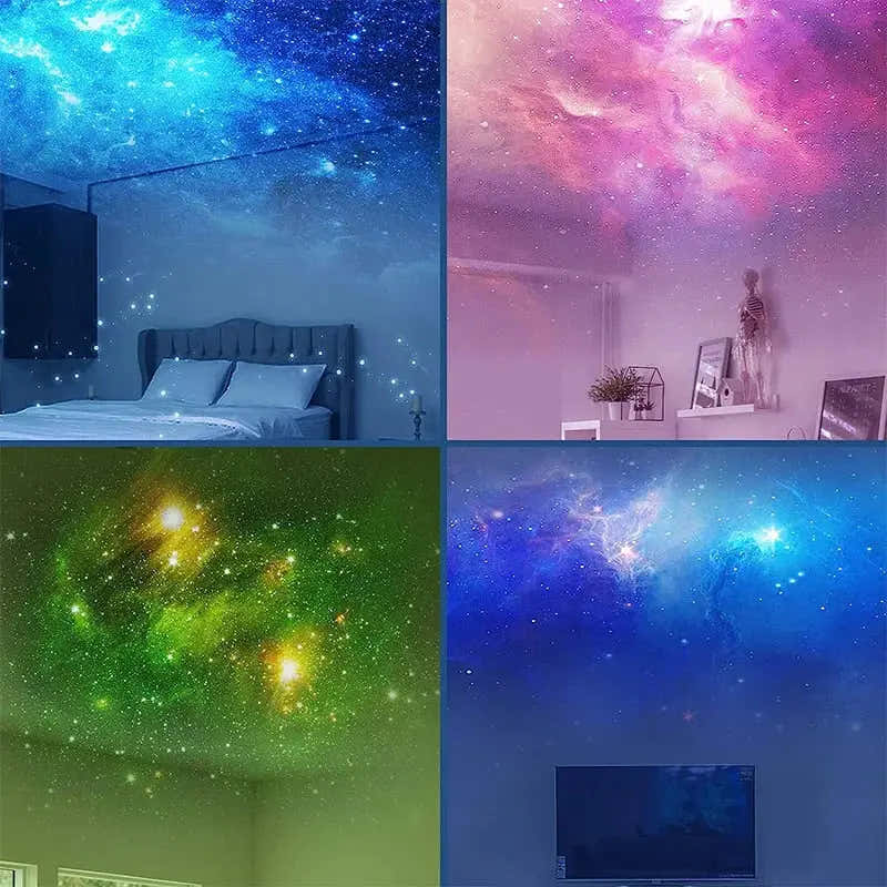 Astronaut Galaxy Star Projector Night Light – view 2