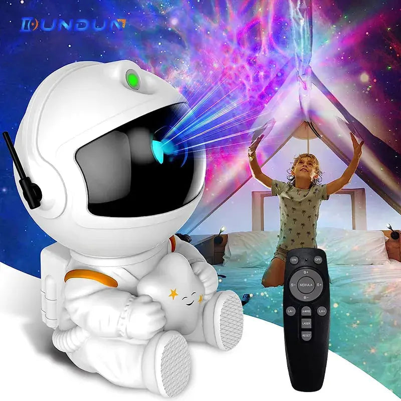 Astronaut Galaxy Star Projector Night Light