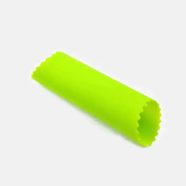 Garlic Peeler Silicone Garlic Peeler Roller Peeler Upgrade Roller Tube Garlic Tools Kitchen Gadgets - green
