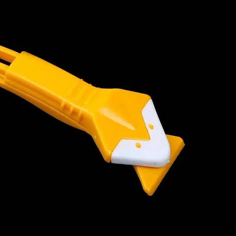 Glue Angle Scraper Silicone Remover Caulk Finisher Sealant Scraper Kitchen Gadgets Shovel 3 in 1 Glass Glue Angle Scraper