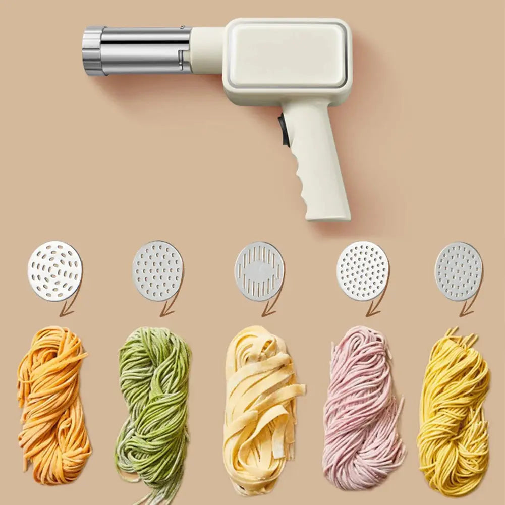 Cordless Pasta Maker with 5 Shapes