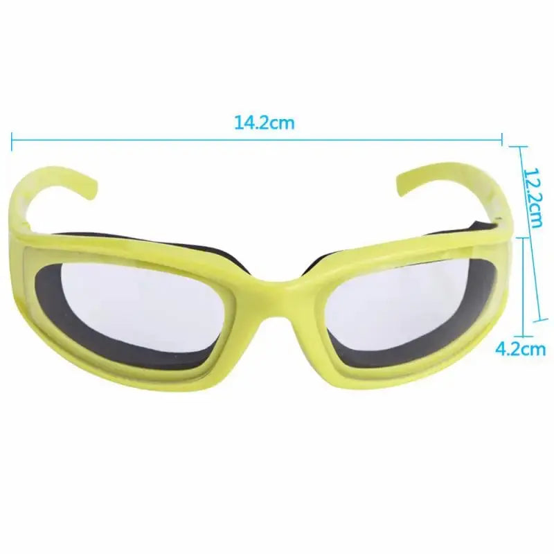 High Quality Kitchen Onion Goggles Tear Free Slicing Onion Goggles Eyeglasses Chopping Glasses Kitchen Accessories