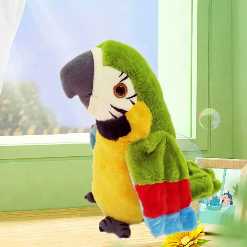 Interactive Talking Parrot Toy – Recordable