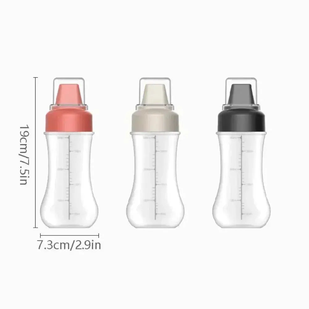 Ketchup Squeeze Bottle Salad Container with Leak-Proof Cap Portable Sauce Storage Boxes Mustard Sauces Dispenser