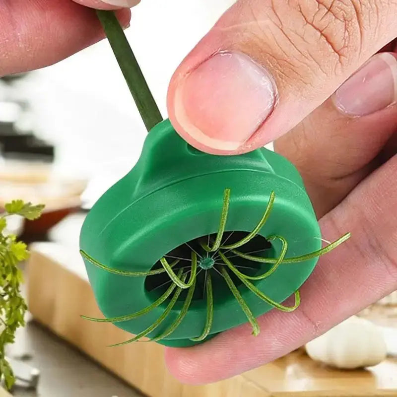 Green Onion Shredder – Scallion Slicer