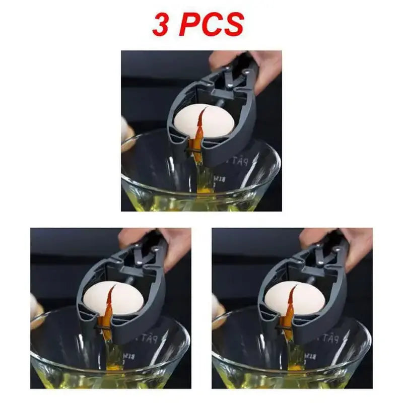 1~10PCS Kitchen Quick One-Handed Whisk Baking Peeling and Shelling Egg Opener Tool Manual Bake Tools Kitchen Gadget Accessories