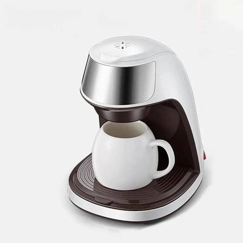 KONKA Coffee Machine 2 in 1Tea&Coffee Powder Multiple Drip Cafeteria Fast Heating Offie&Home 220V Easy Operation