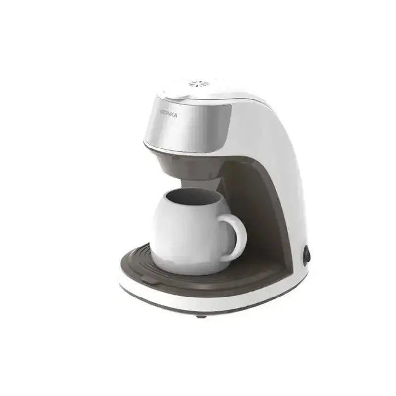 KONKA Coffee Machine 2 in 1Tea&Coffee Powder Multiple Drip Cafeteria Fast Heating Offie&Home 220V Easy Operation