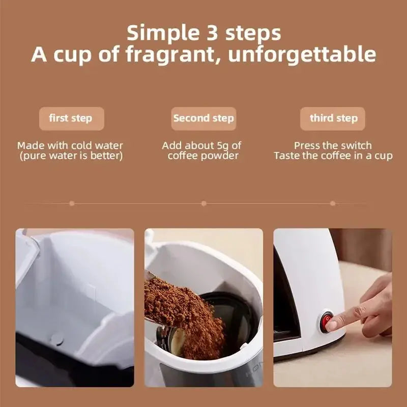 2-in-1 Drip Coffee & Tea Maker – Fast Brew – view 2