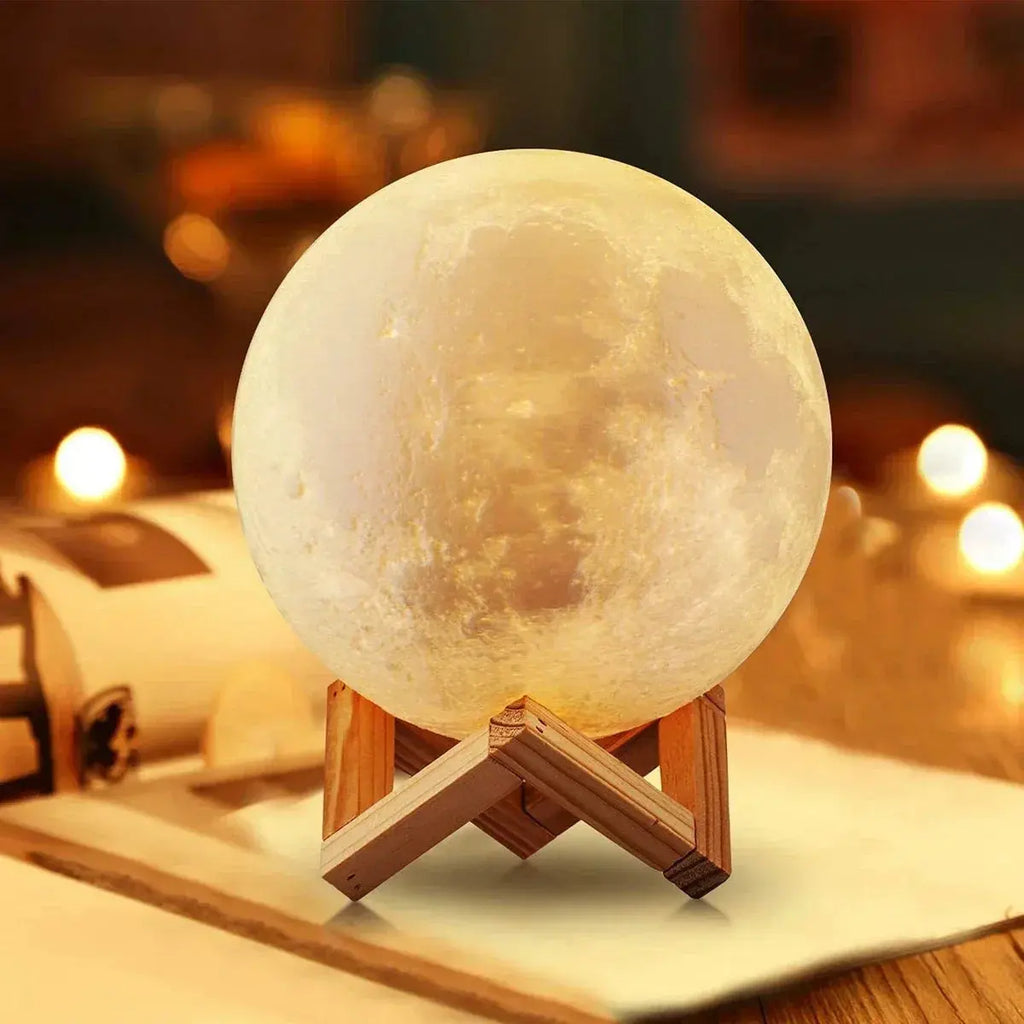 Lamp LED Night Light Battery Powered With Stand Starry Lamp Bedroom Decor