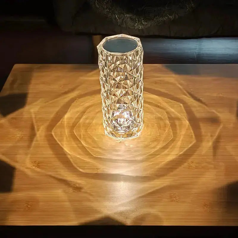 LED Crystal Table Lamp – Touch Control – view 2