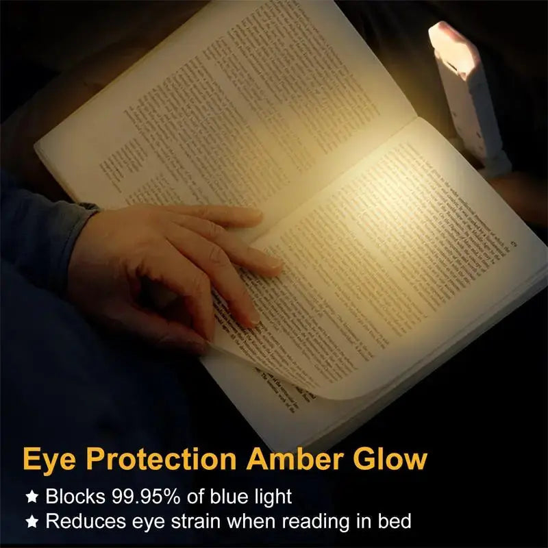 Rechargeable Clip-On Book Light for Reading