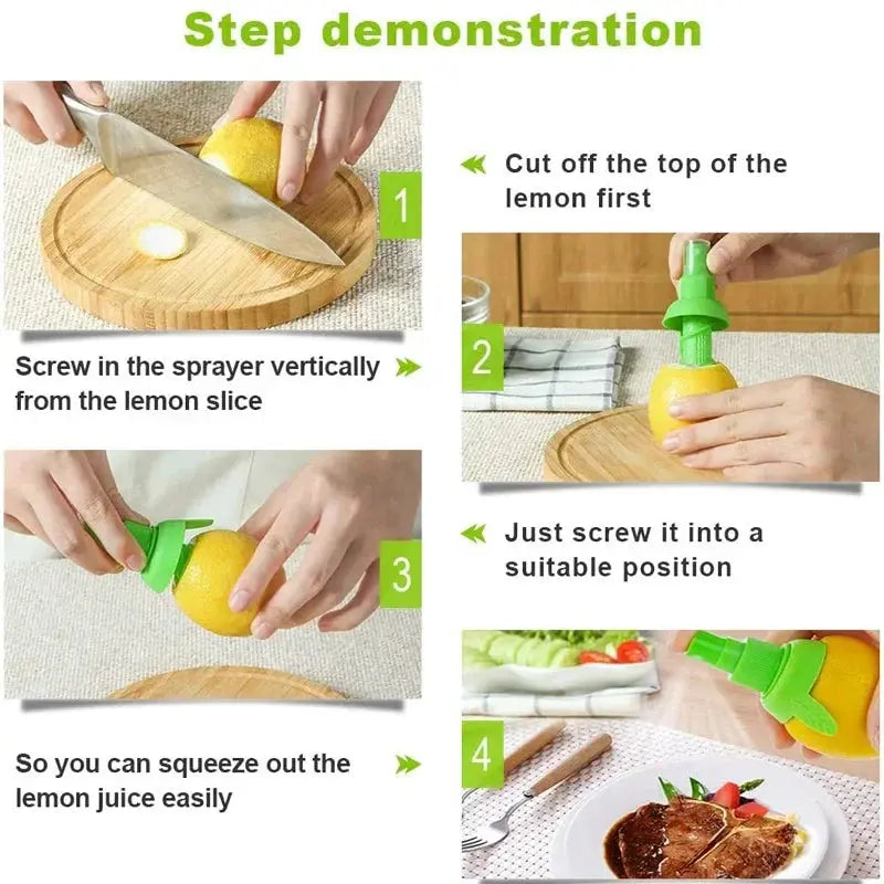 Citrus Spray Juicer – Lemon & Orange Mister – view 2