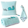 Milk&Moo Sangaloz Baby Blanket, Pillow & Lovey Set