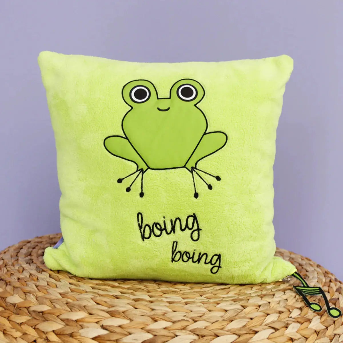 Milk&Moo Cacha Frog Baby Pillow – Turkish Cotton – view 4