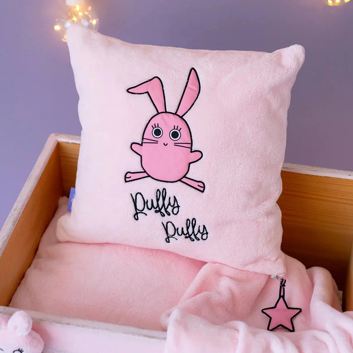 Milk&Moo Chancin Baby Blanket, Pillow & Lovey Set – view 3