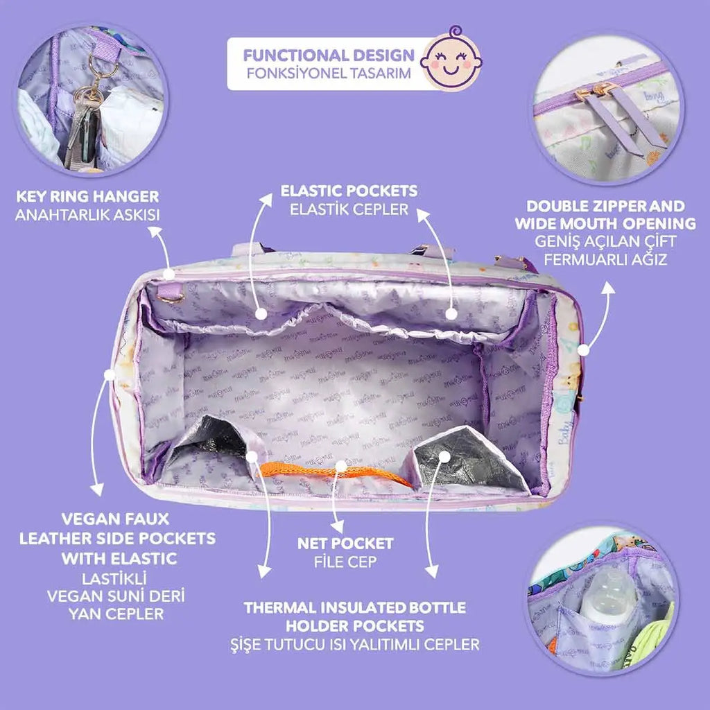 Milk&Moo Diaper Bag – Friends Design – view 3
