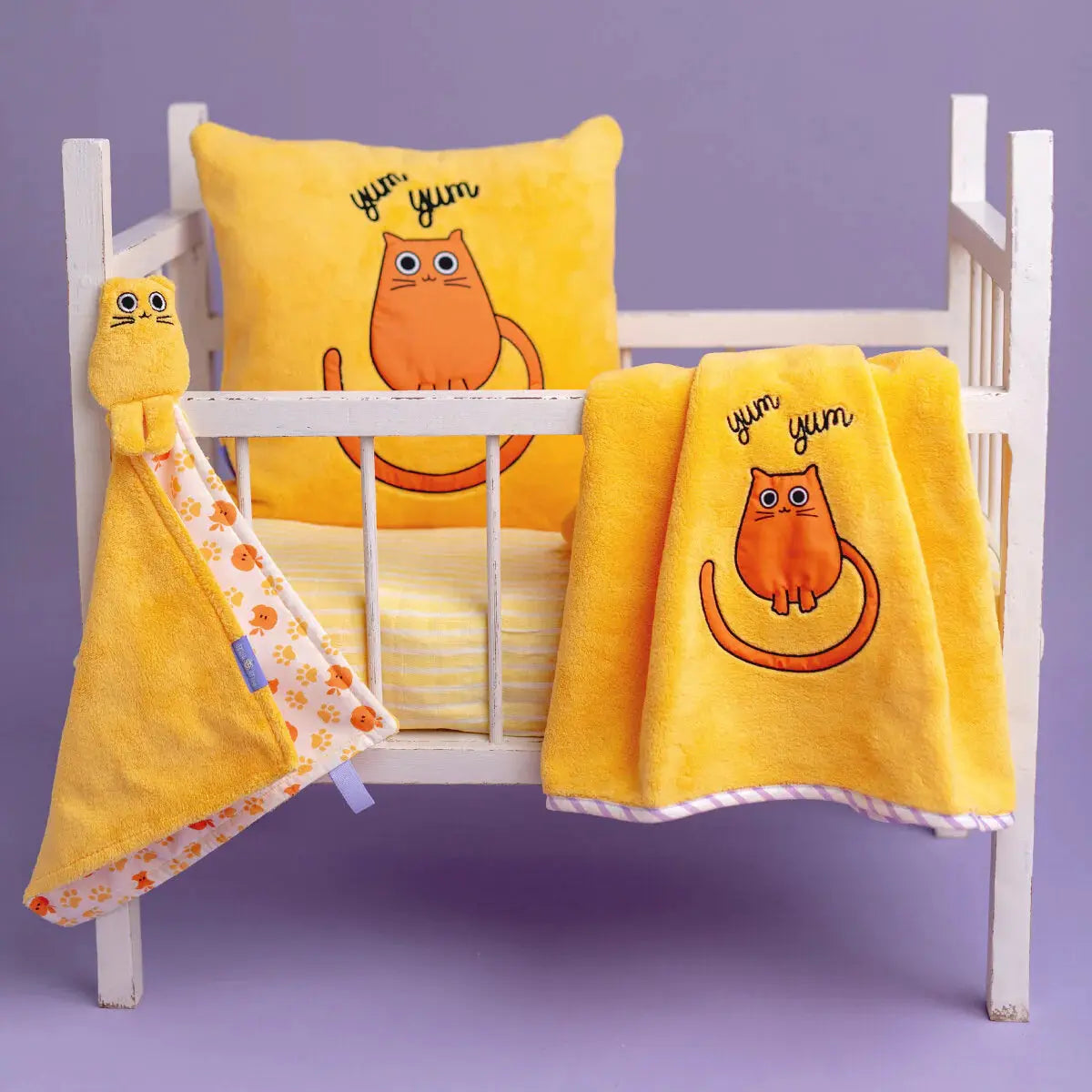 Milk&Moo Tombish Cat Baby Blanket Set – view 2