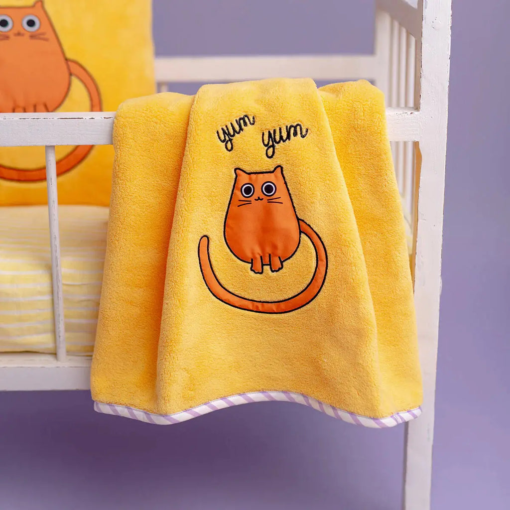 Milk&Moo Tombish Cat Baby Blanket Set – view 4