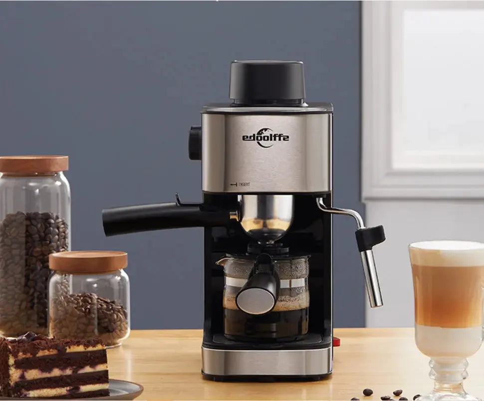 Mini Espresso Machine with Milk Frother – view 3